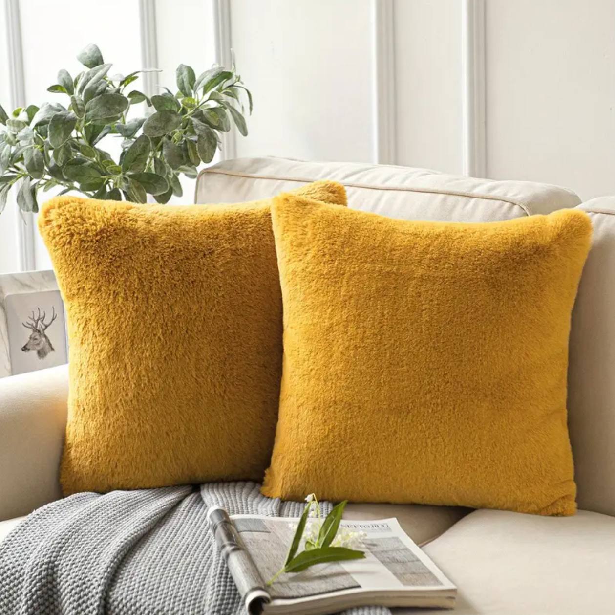 1pc Rabbit throw pillow cases