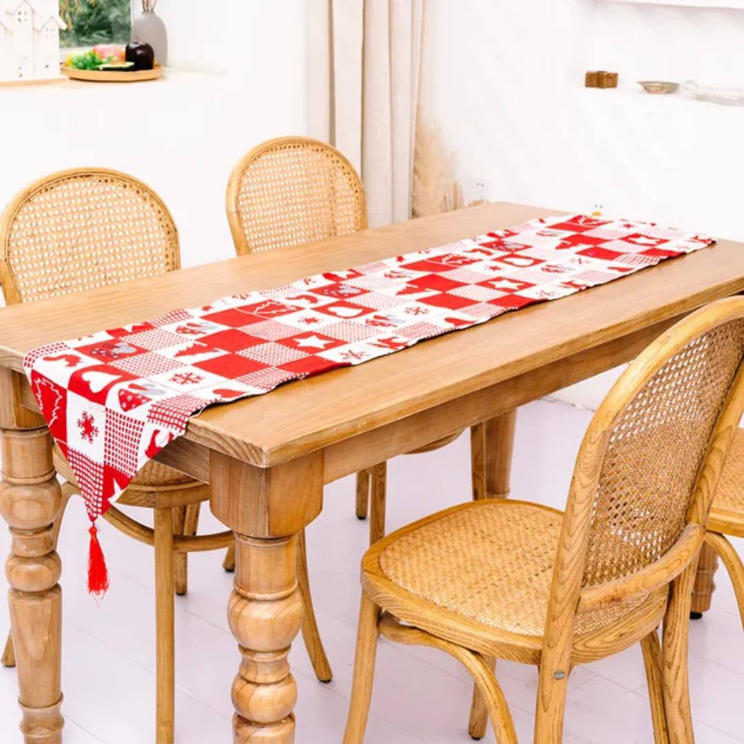 Christmas Knitted Fabric Tablecloth  Runner
35*180cm