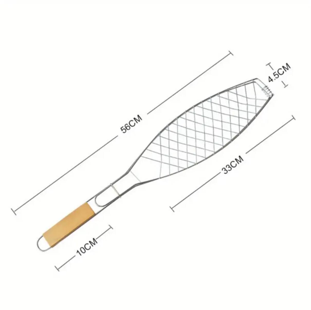 Fish Grill Basket, Rack Top Grade