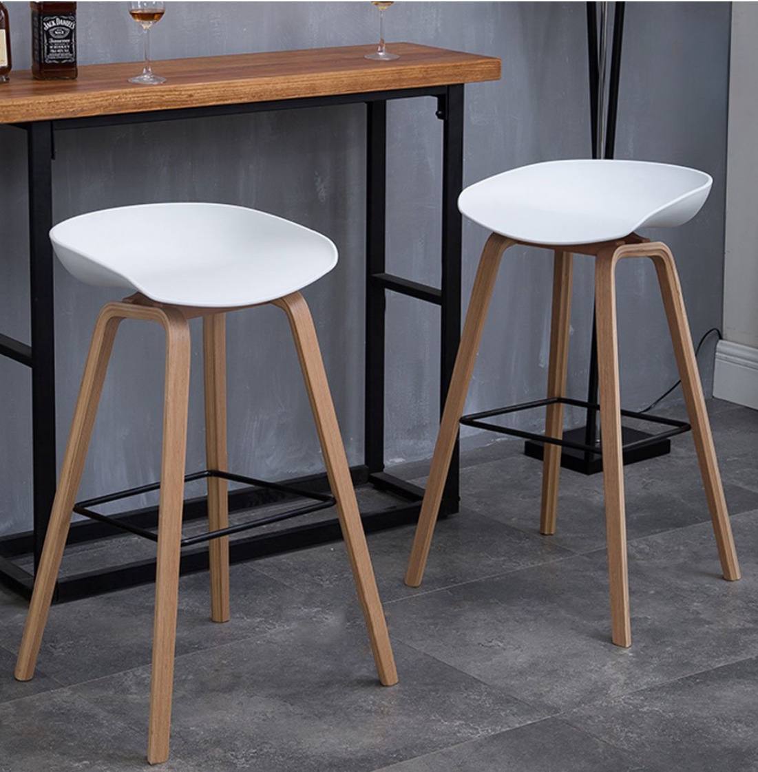 High quality leather bar stools