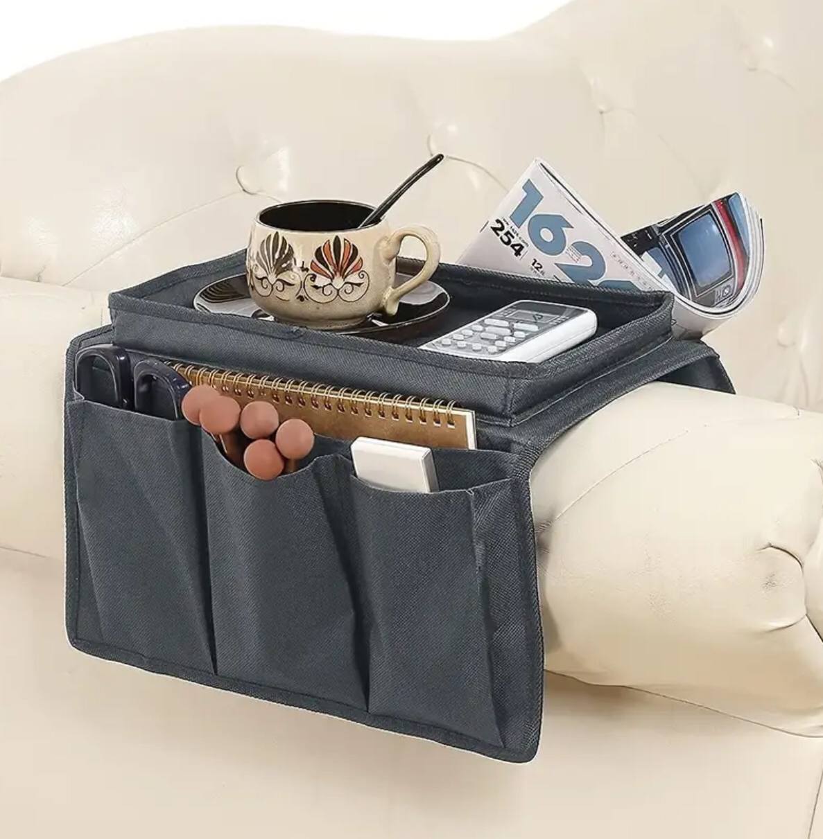 Sofa arm organizer