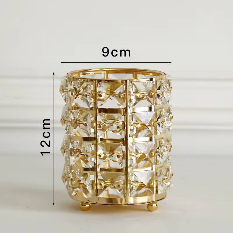 Make up brushes sparkling cylinder .