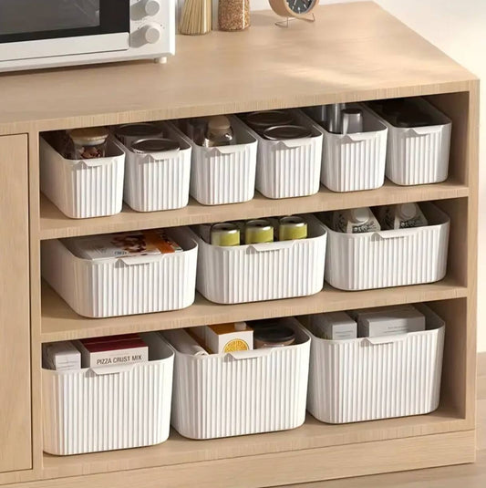 Multifunctional organizer baskets with handle