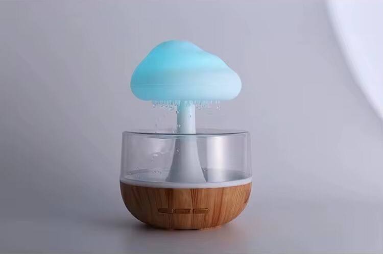 “Sound of rain" rechargeable CLOUD RAIN HUMIDIFIER