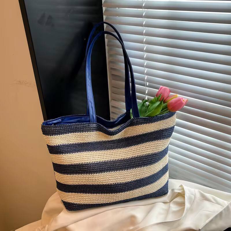 Women Handmade Bohemian style Strip fashioned Tote/Handbag
