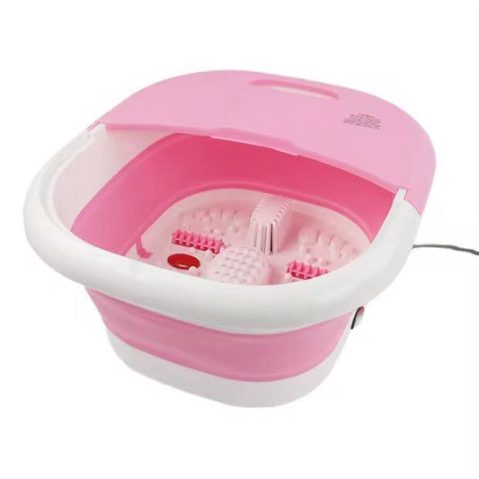 High quality portable silicon folding electric foot bath foot massage machine