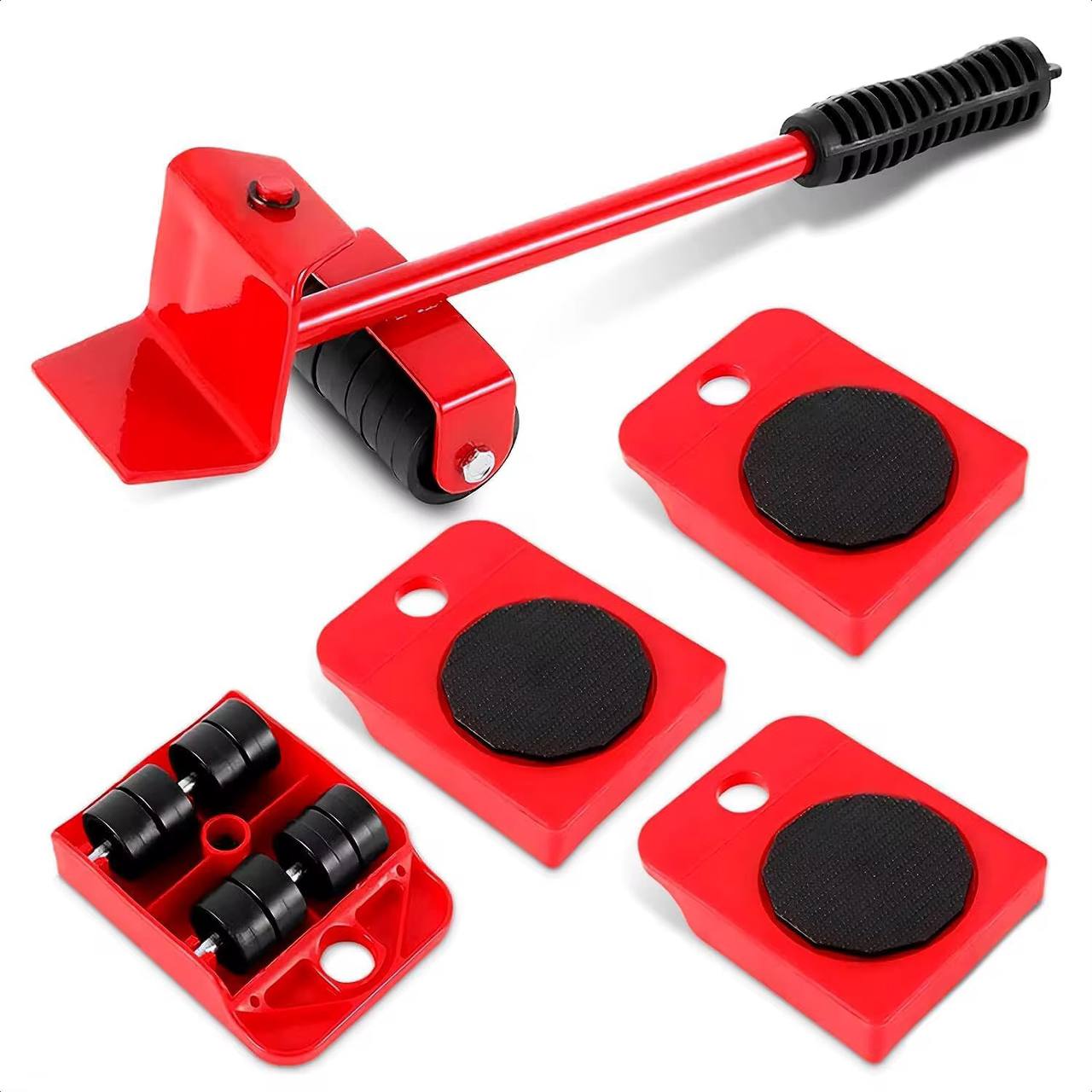 New Heavy Duty Furniture Lifter Transport Tool Furniture Mover set of 5 Roller