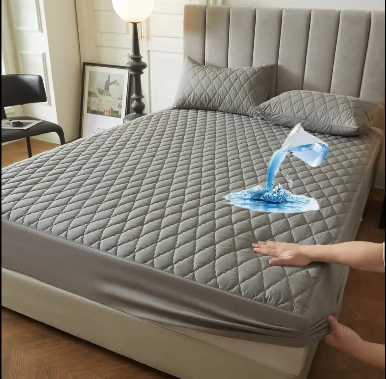 QUILTED WATERPROOF MATTRESS PROTECTOR