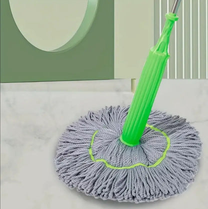 Microfiber self squeeze mop with stainless steel handle