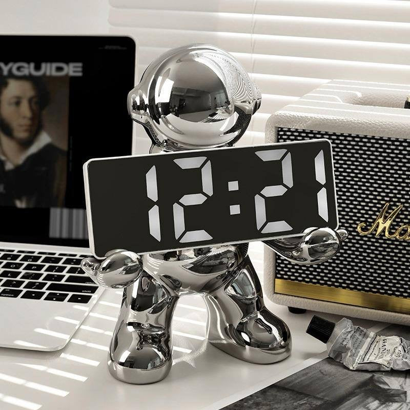 Creative astronaut clock