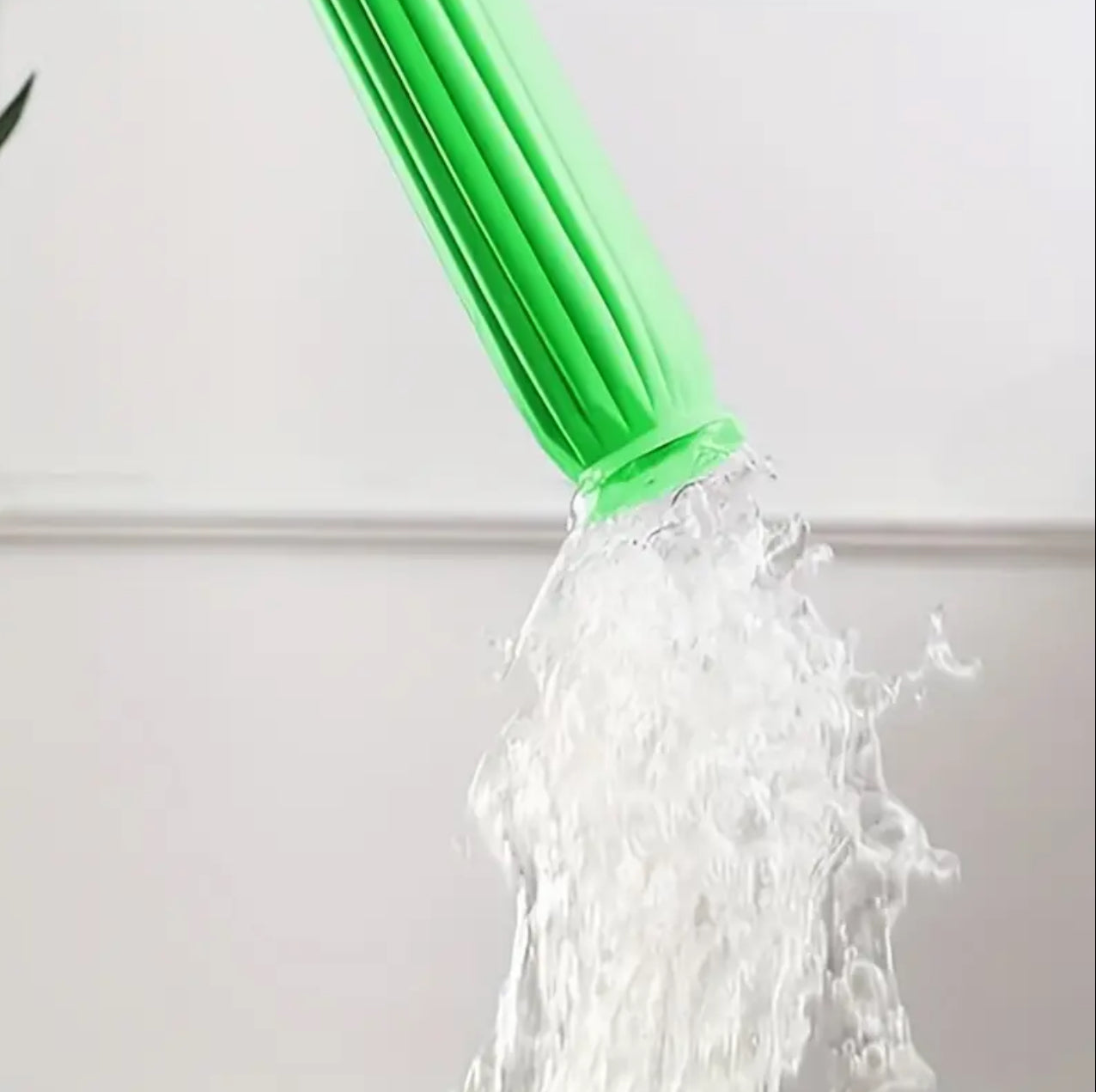 Microfiber self squeeze mop with stainless steel handle