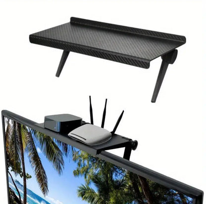 Adjustable Screen/TV Caddy Shelf/Top Screen Shelf Mount