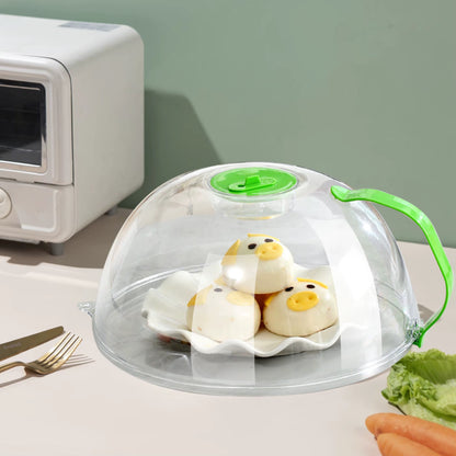 Microwave-Safe Steamer Cover with Handle