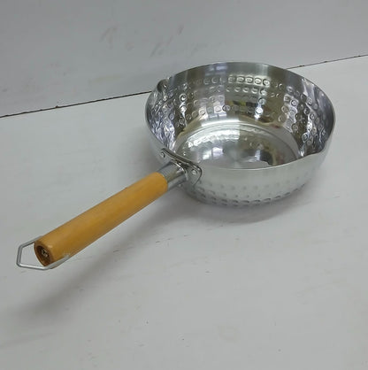 Stainless Steel SUFURIA//SNOW// MILK Cookware with Wooden Handle