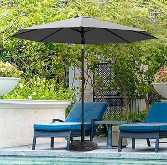 Grey Patio Umbrella Base Stand