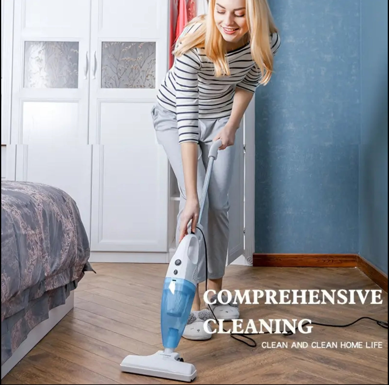 2 IN 1 Multifunctional Household Handheld Dry Wet Vacuum Cleaner