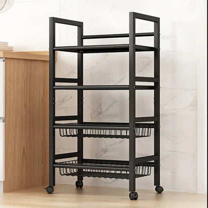 4 layers Multifunctional Metallic rack