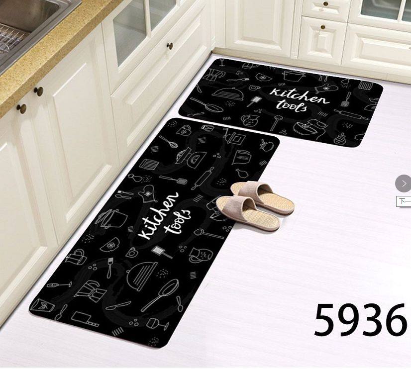 Rubber kitchen mats