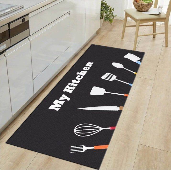 Rubber kitchen mats