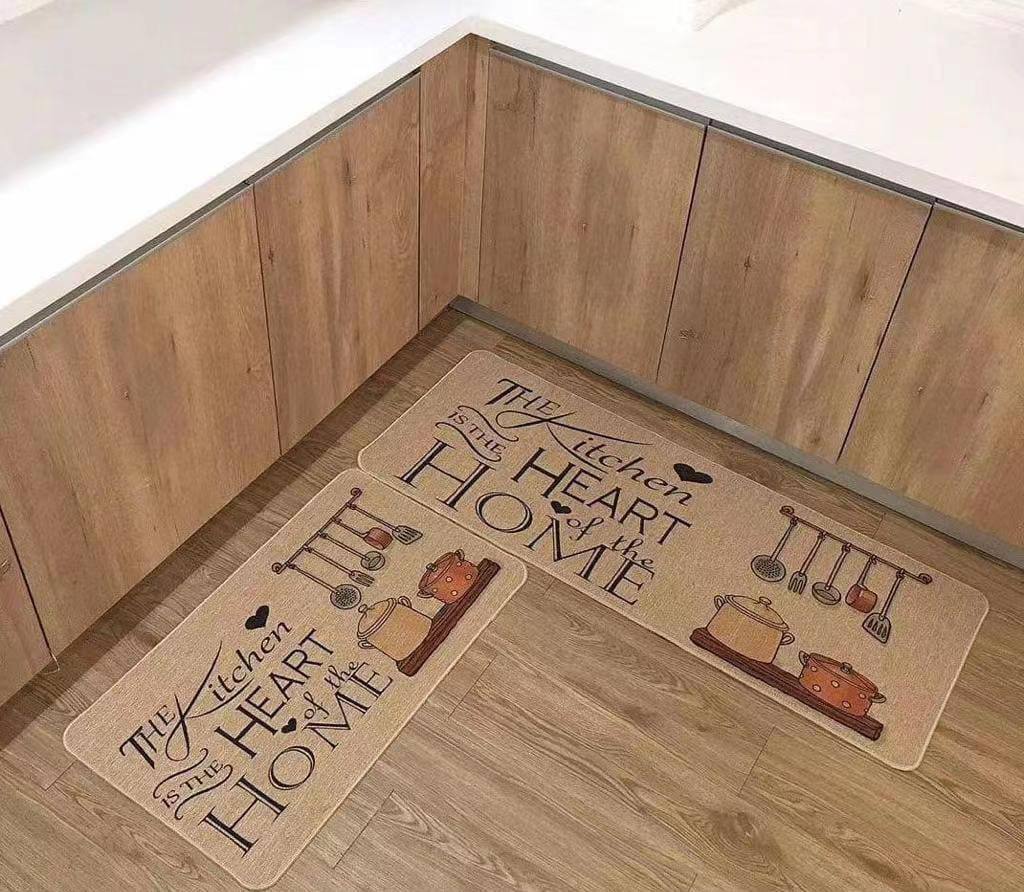 Rubber kitchen mats