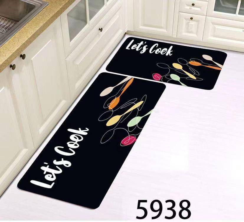 Rubber kitchen mats