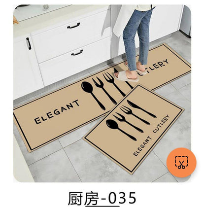 Rubber kitchen mats