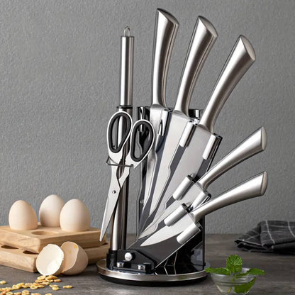 Stainless steel chef's knives
8pcs set