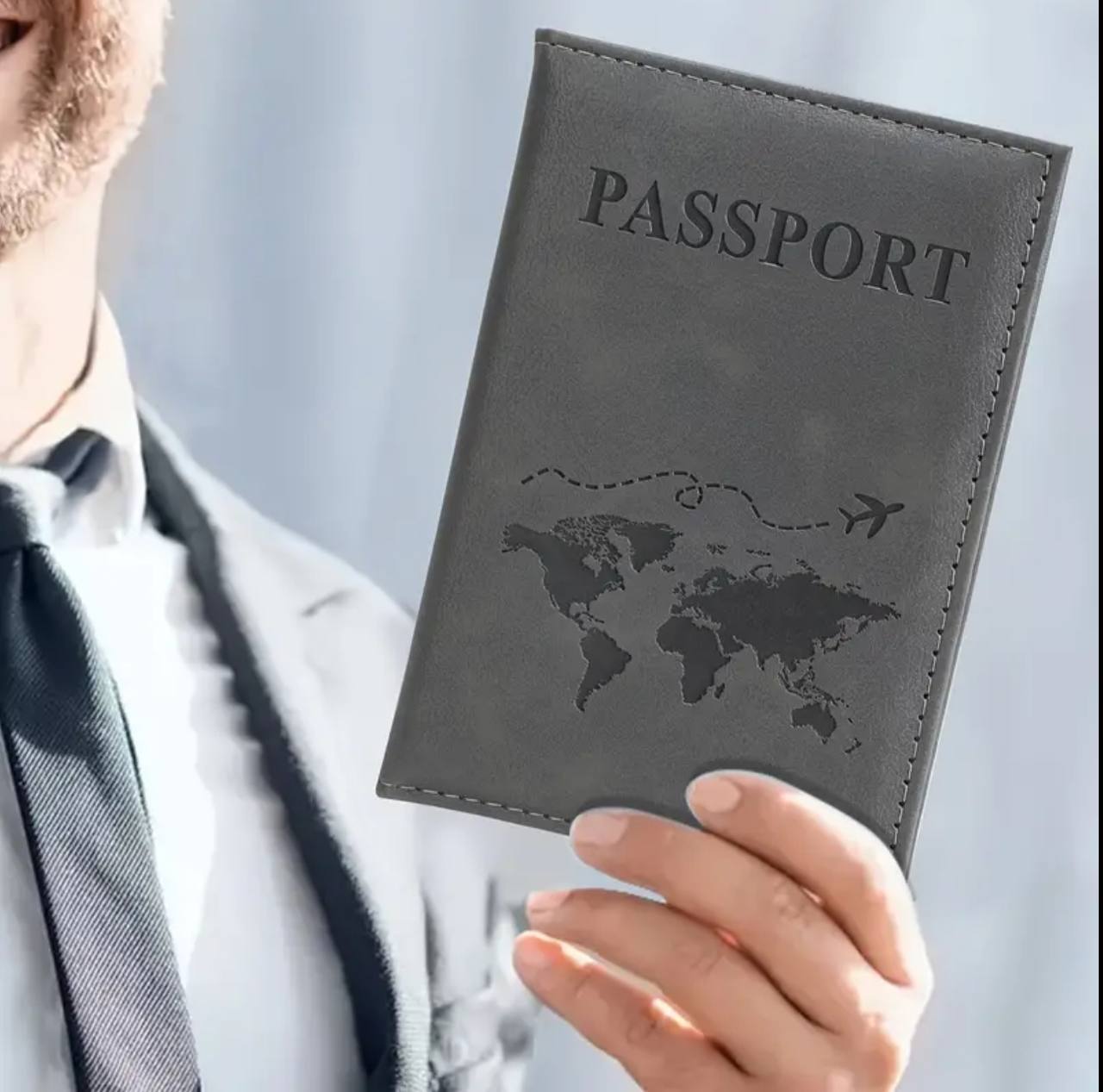 Travel Passport Holder with RFID Protection to keep your data safe