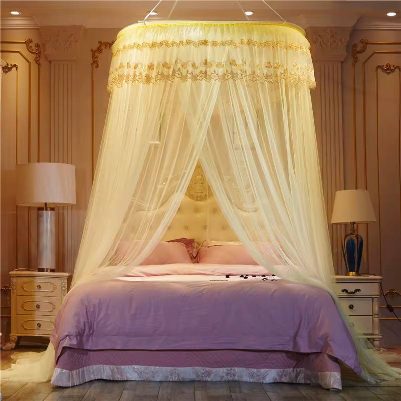 Free size round mosquito net