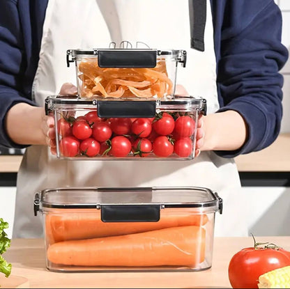 3pcs Acrylic Food Storage Containers