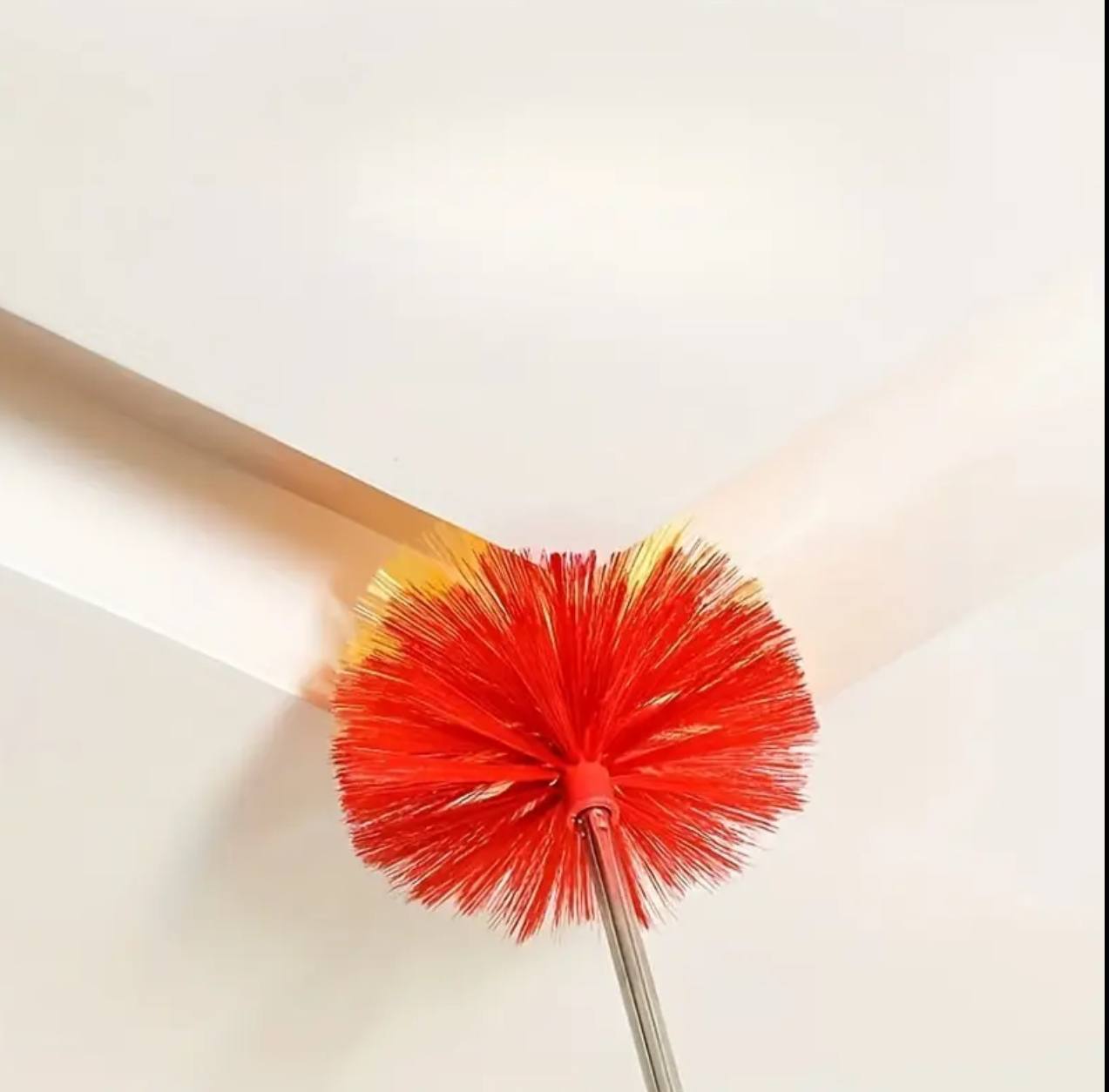 Extendable Cobweb broom with Extension Pole