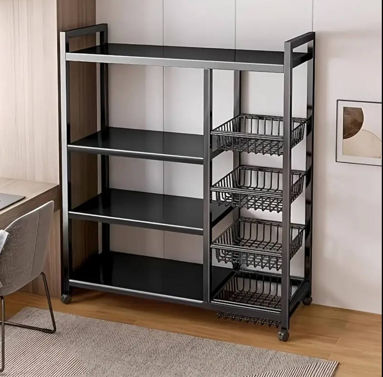 multifunctional metallic rack