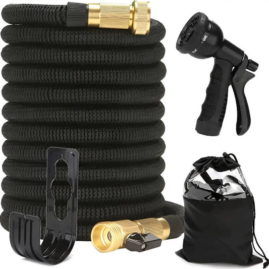 Telescopic hose and water gun kit