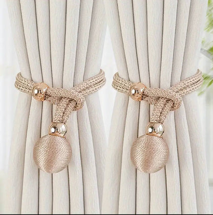 2pc Curtain holder buckle rope