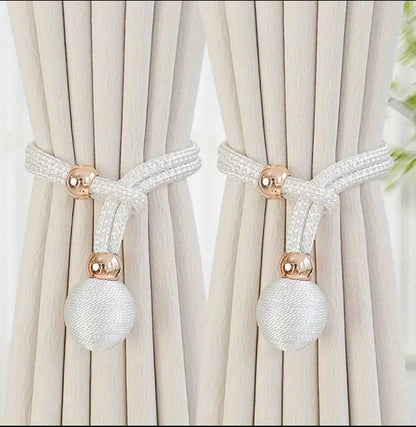 2pc Curtain holder buckle rope