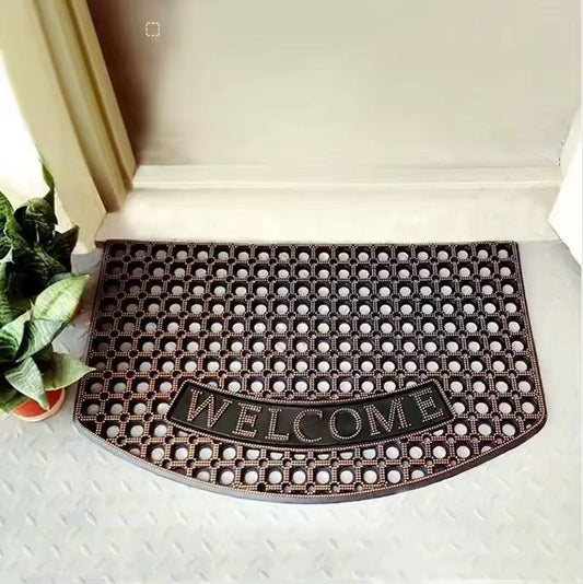 Heavy duty welcome nonslip doormats