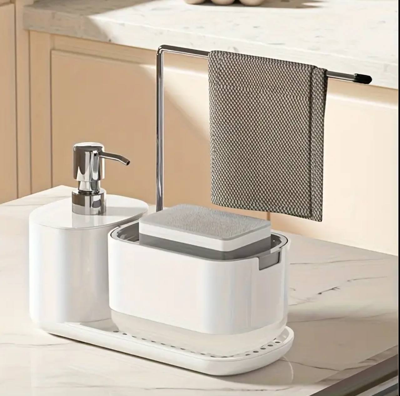 Nordic Classy Soap holder and dispenser