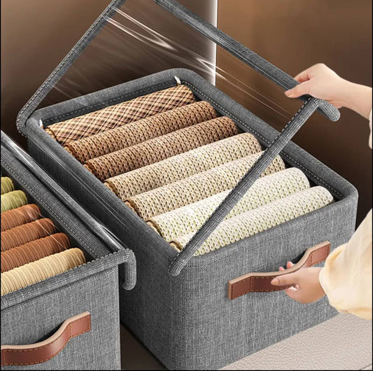 3pcs Hard fabric Collapsible  Closet Organizer with a Cover