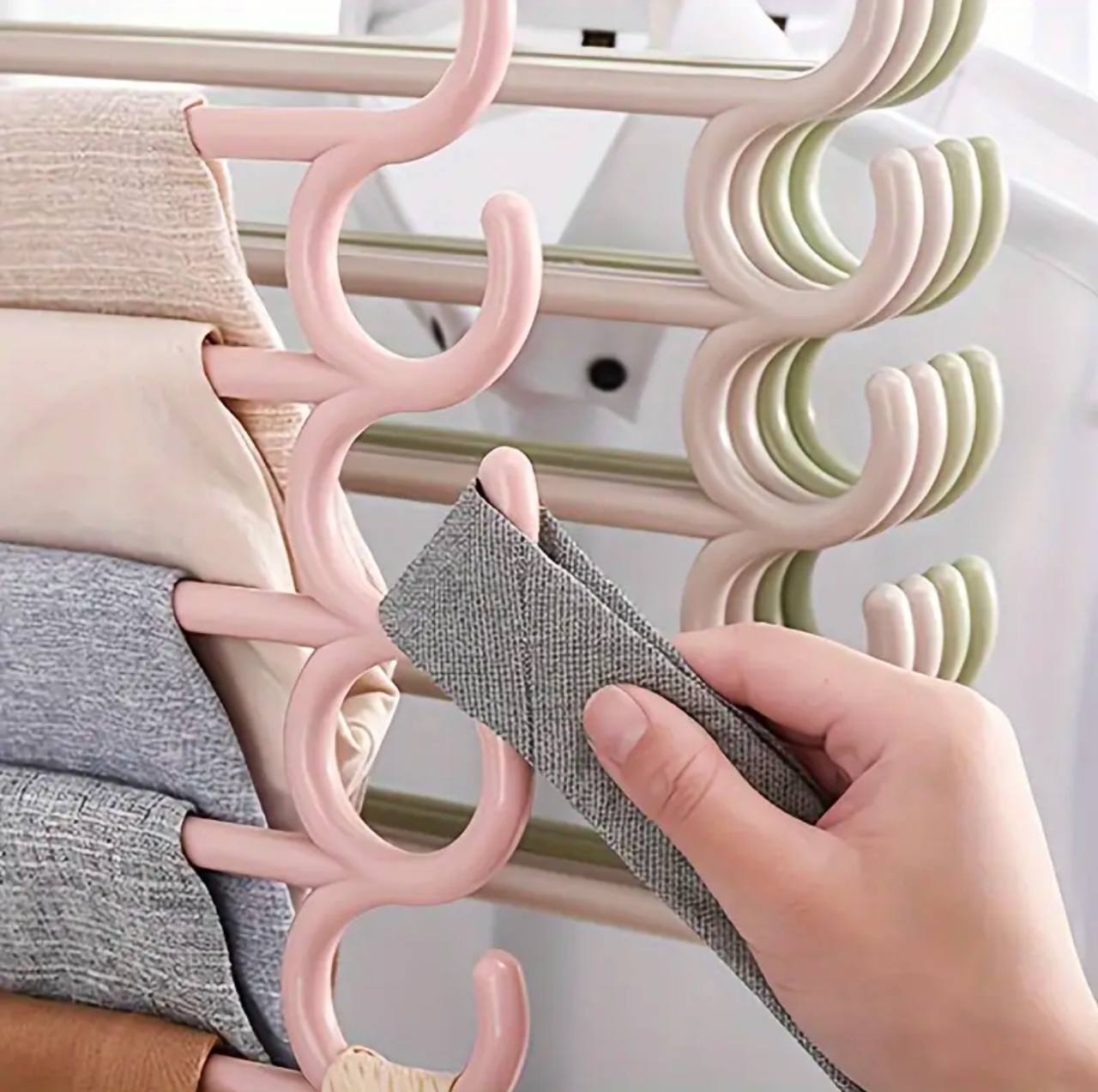 Heavy duty Multi Layer Trousers Hanger