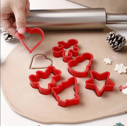 Silicon cookie cutter set