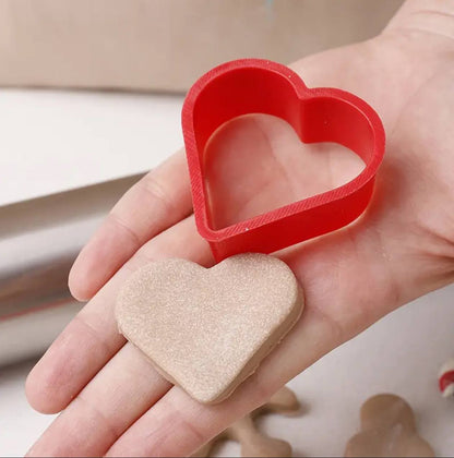 Silicon cookie cutter set