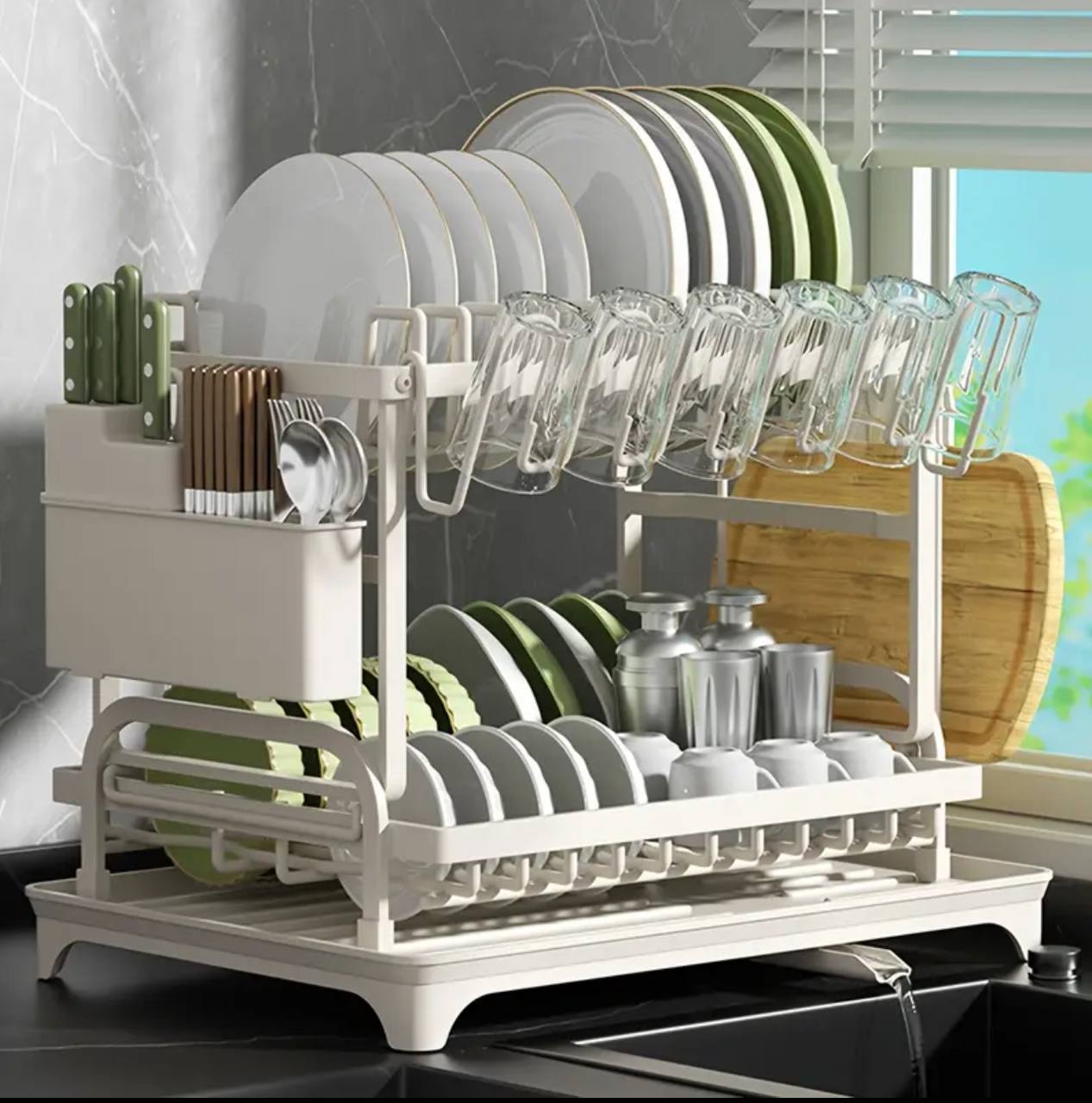 Classy high quality dish rack