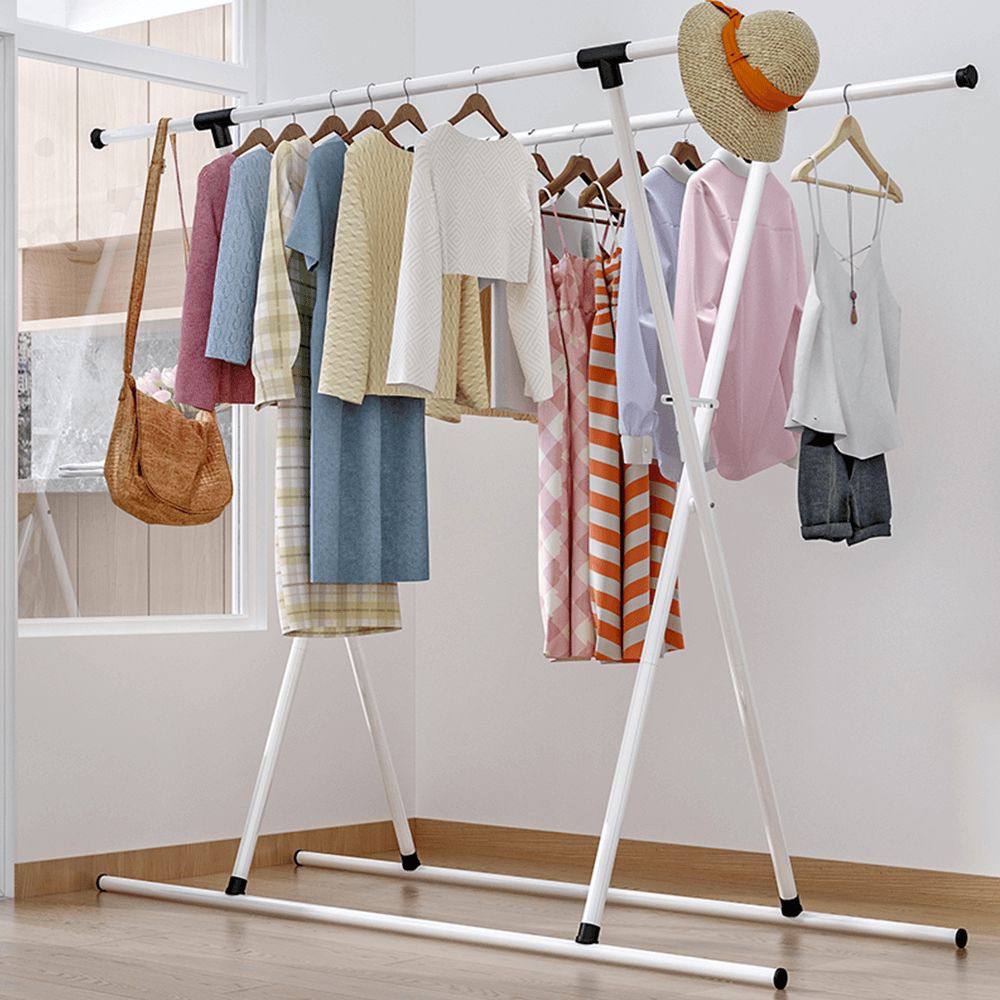 Simple Metal Iron Coat Clothes Rack