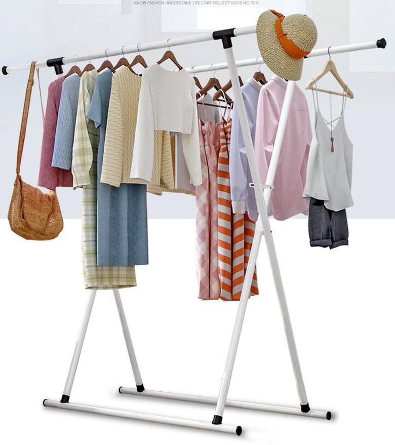 Simple Metal Iron Coat Clothes Rack