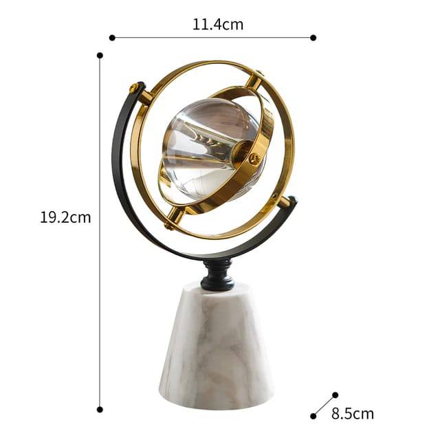 Crystal Ball Ornaments Home Decor