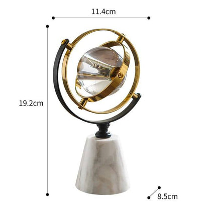 Crystal Ball Ornaments Home Decor