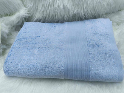 colored  cotton towels