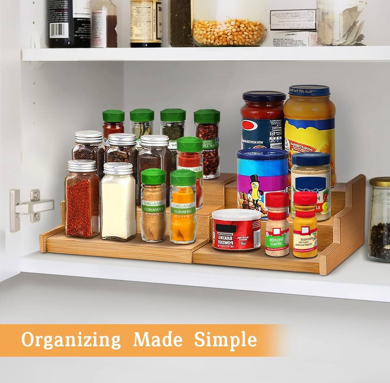 3-Tier Expandable Spice/Storage Rack