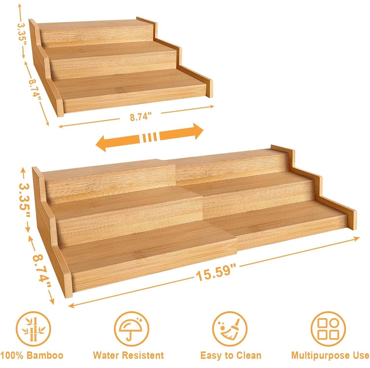 3-Tier Expandable Spice/Storage Rack