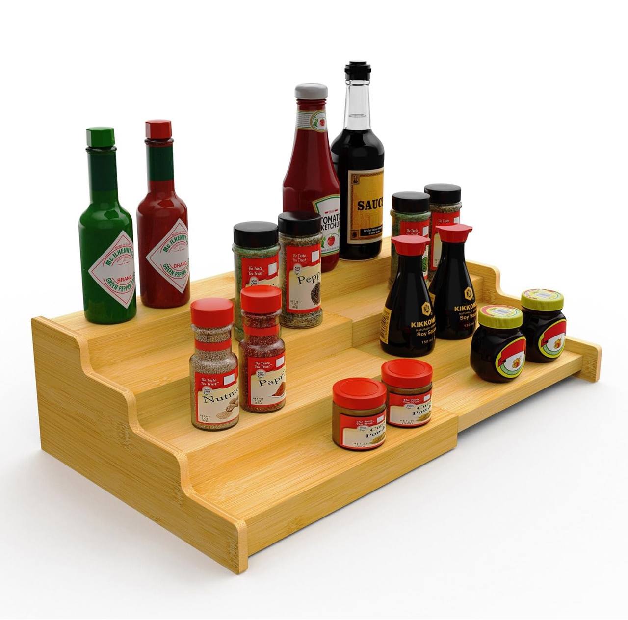 3-Tier Expandable Spice/Storage Rack